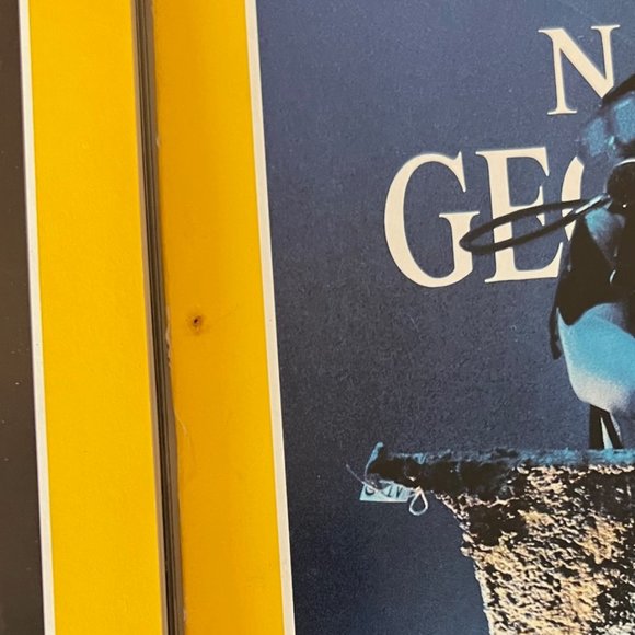 1987 (July-Dec) NATIONAL GEOGRAPHIC 6 Magazines With Faux Leather Slip Cover - Picture 13 of 13